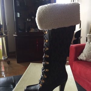 Michael Kors Logo Boots